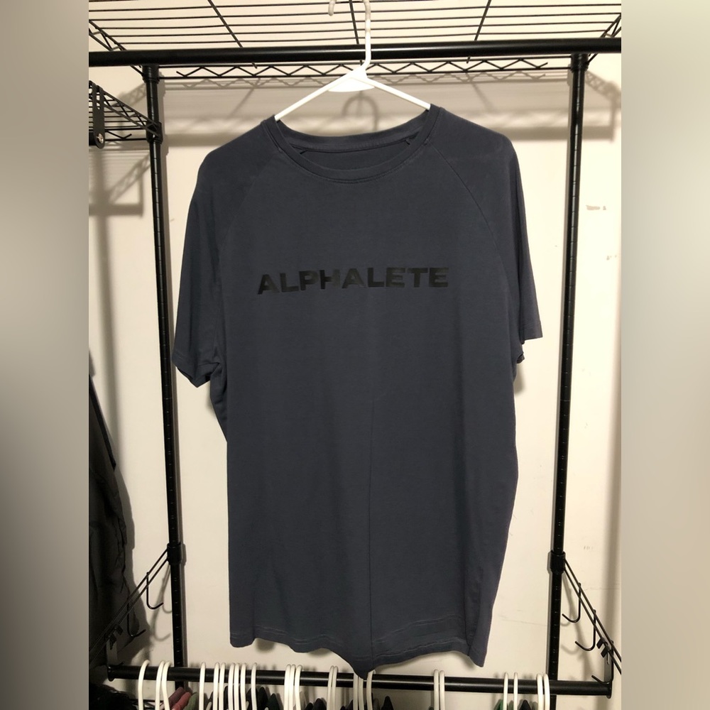 Alphalete Performance Tee Purple Size Large